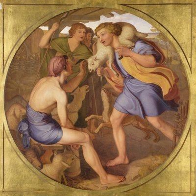 The Good Shepherd, 1833 by Victor Emil Janssen